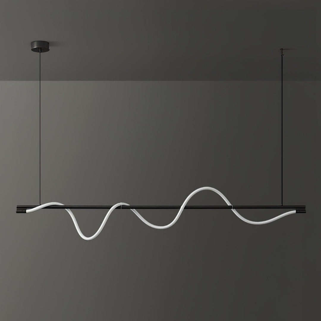 Linear Curve Island Pendant Lamp - Vakkerlight