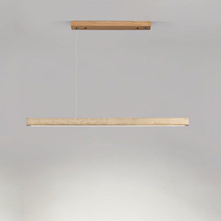 Linear Travertine Pendant Lamp - Vakkerlight