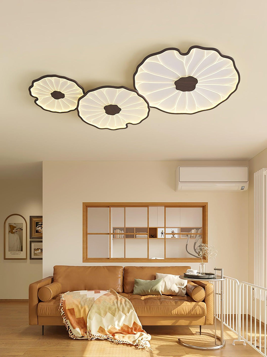 Lotus Leaf Acrylic Ceiling Lamp - Vakkerlight