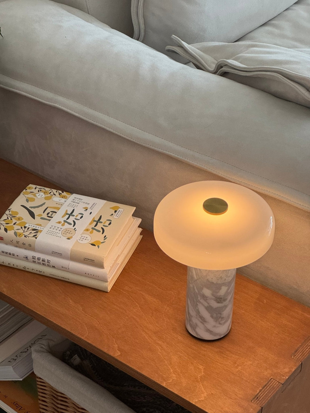 Lunara Marble Table Lamp - Vakkerlight