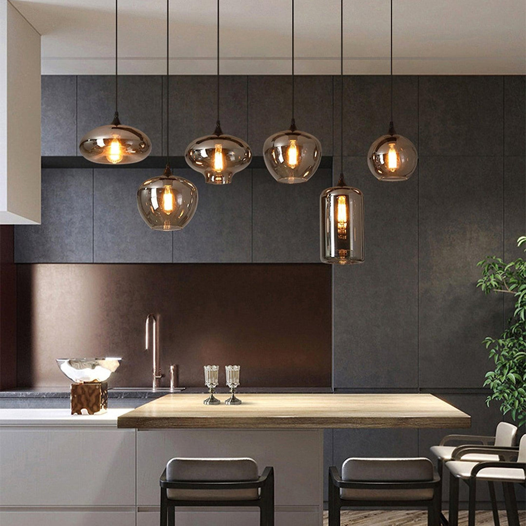 Bottle Glass Pendant Light - Vakkerlight