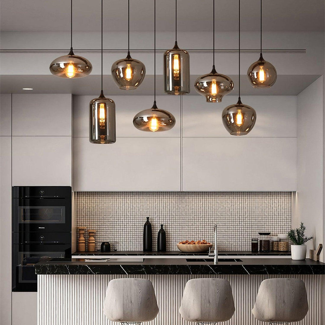 Bottle Glass Pendant Light - Vakkerlight