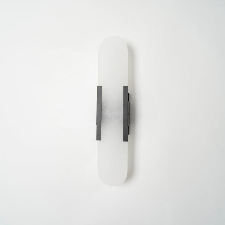 Melange Elongated Alabaster Wall Lamp