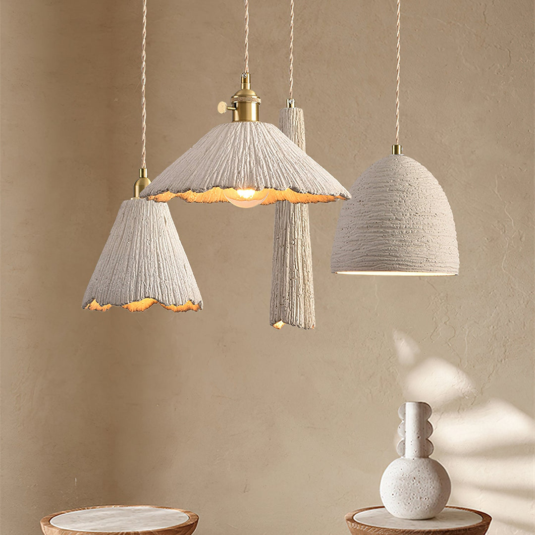 Microcement Pendant Lamp - Vakkerlight