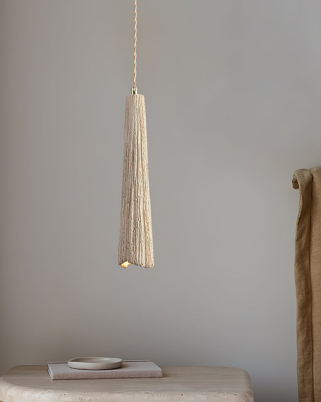 Microcement Pendant Lamp - Vakkerlight