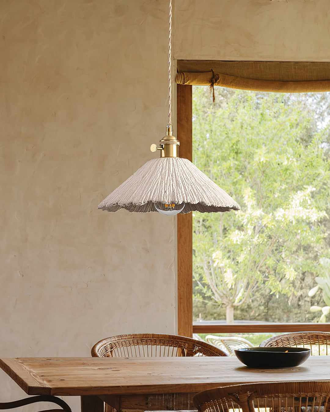 Microcement Pendant Lamp - Vakkerlight