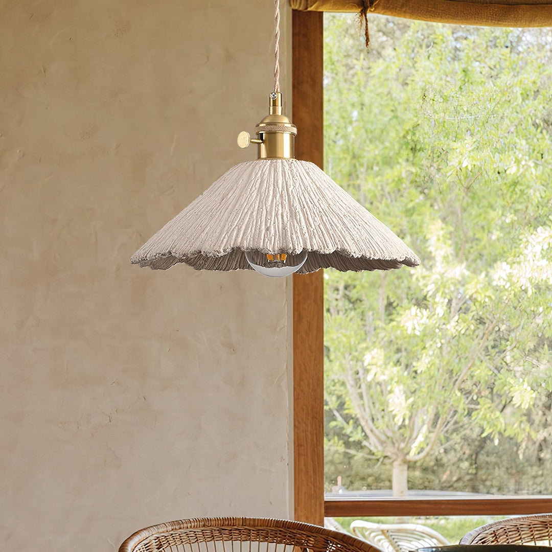 Microcement Pendant Lamp - Vakkerlight
