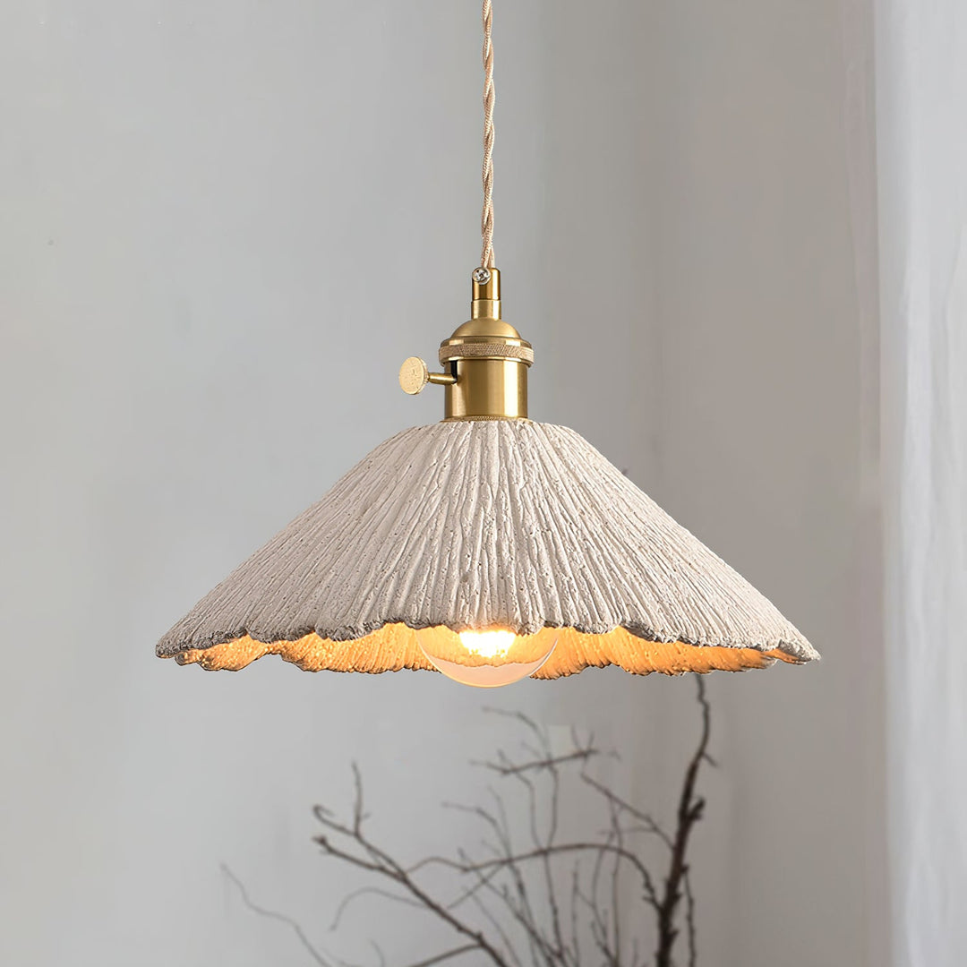 Microcement Pendant Lamp - Vakkerlight