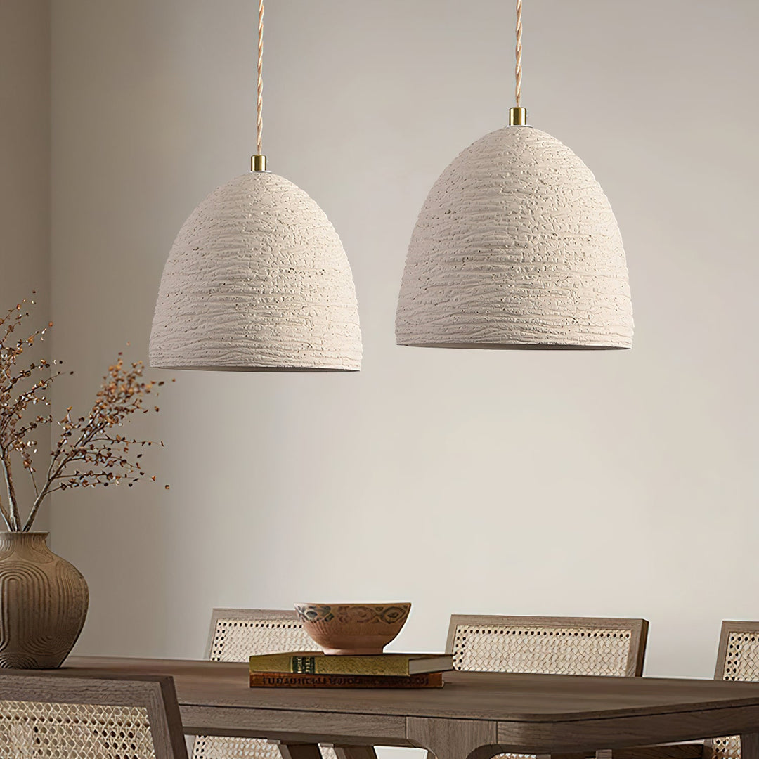 Microcement Pendant Lamp - Vakkerlight