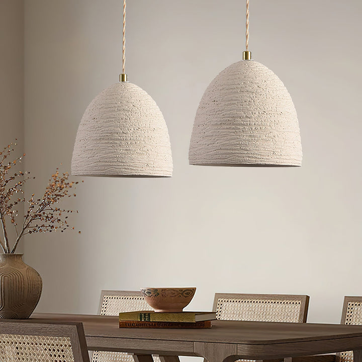 Microcement Pendant Lamp - Vakkerlight