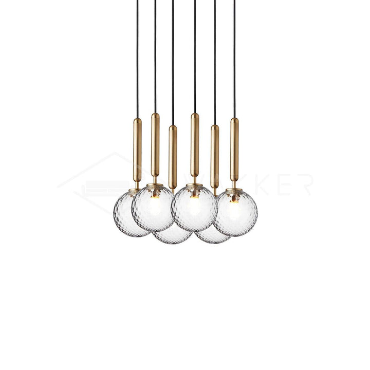 Miira Brass Pendant Light - Vakkerlight