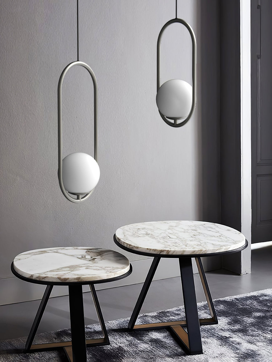 Mila Brass Pendant Swag Light - Vakkerlight