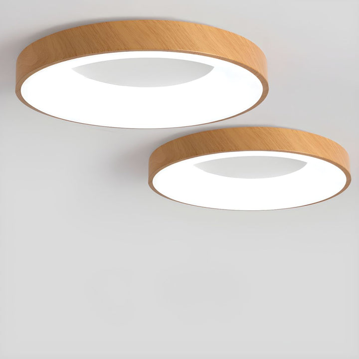 Mila Round Flush Mount Ceiling Lamp - Vakkerlight