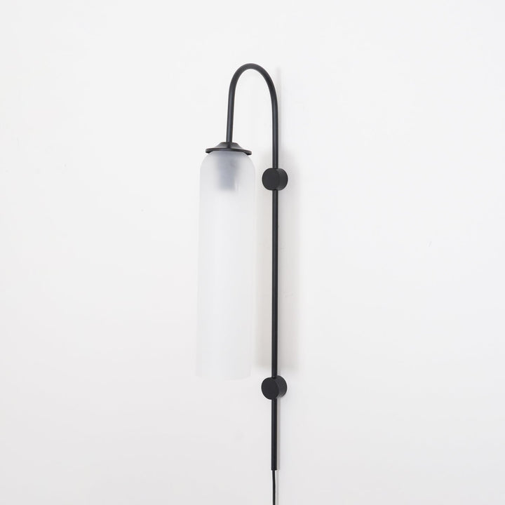 Modern Glass Plug-In Wall Lamp