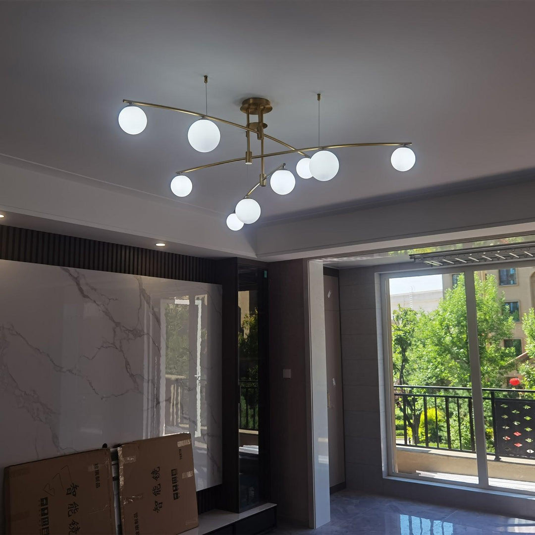 Modern Long Arm Chandelier - Vakkerlight