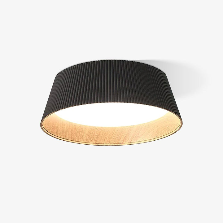 Modern Ribbed Ceiling Light - Vakkerlight