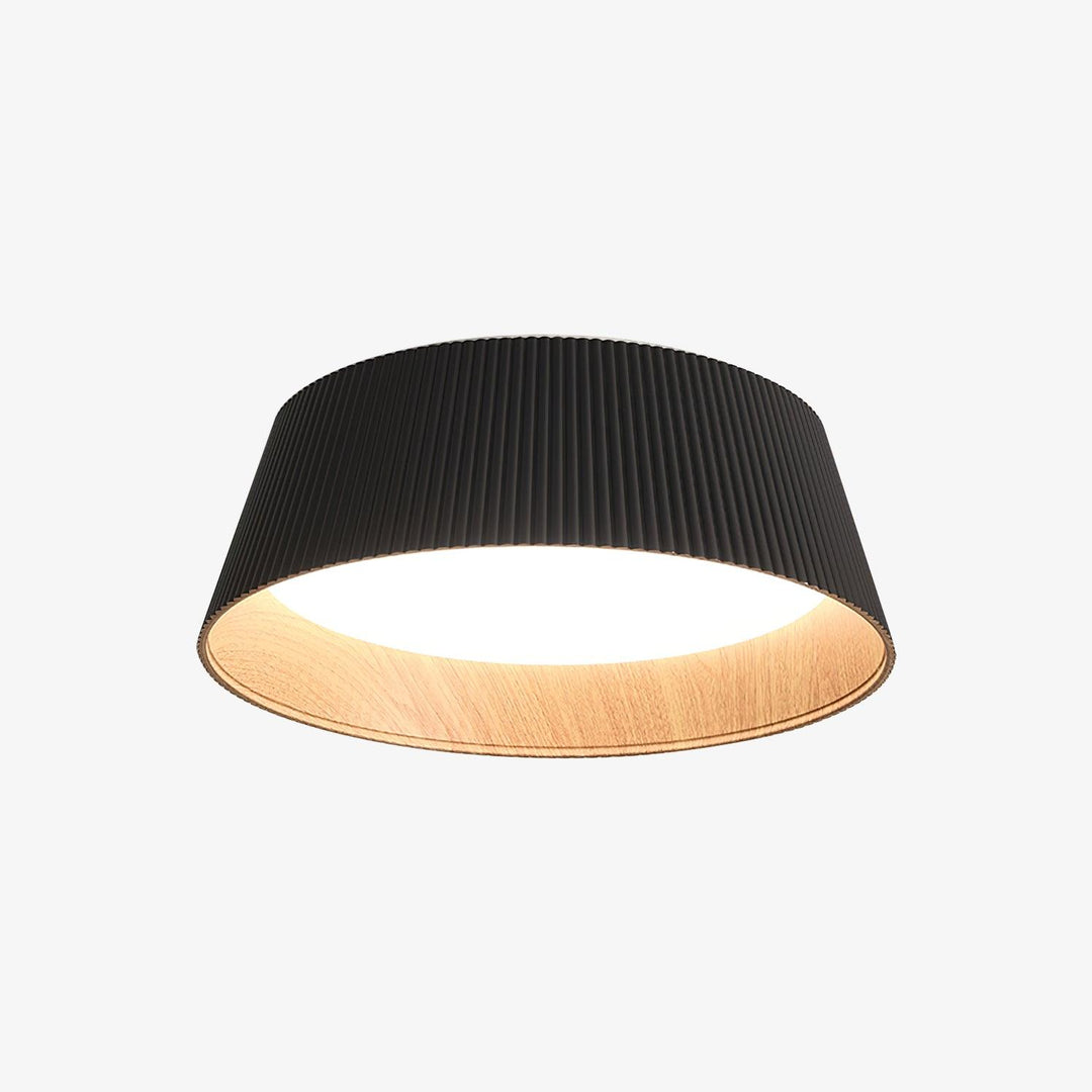 Modern Ribbed Ceiling Light - Vakkerlight
