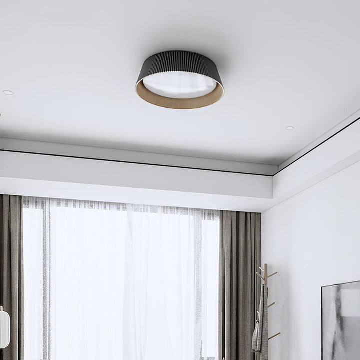 Modern Ribbed Ceiling Light - Vakkerlight
