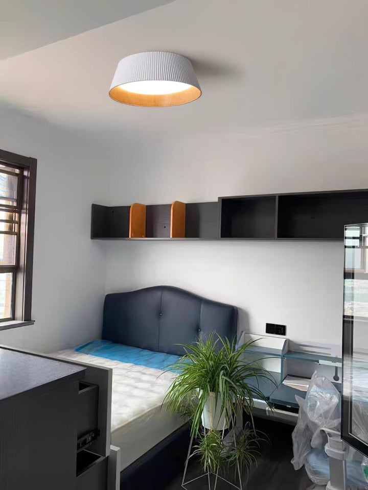 Modern Ribbed Ceiling Light - Vakkerlight