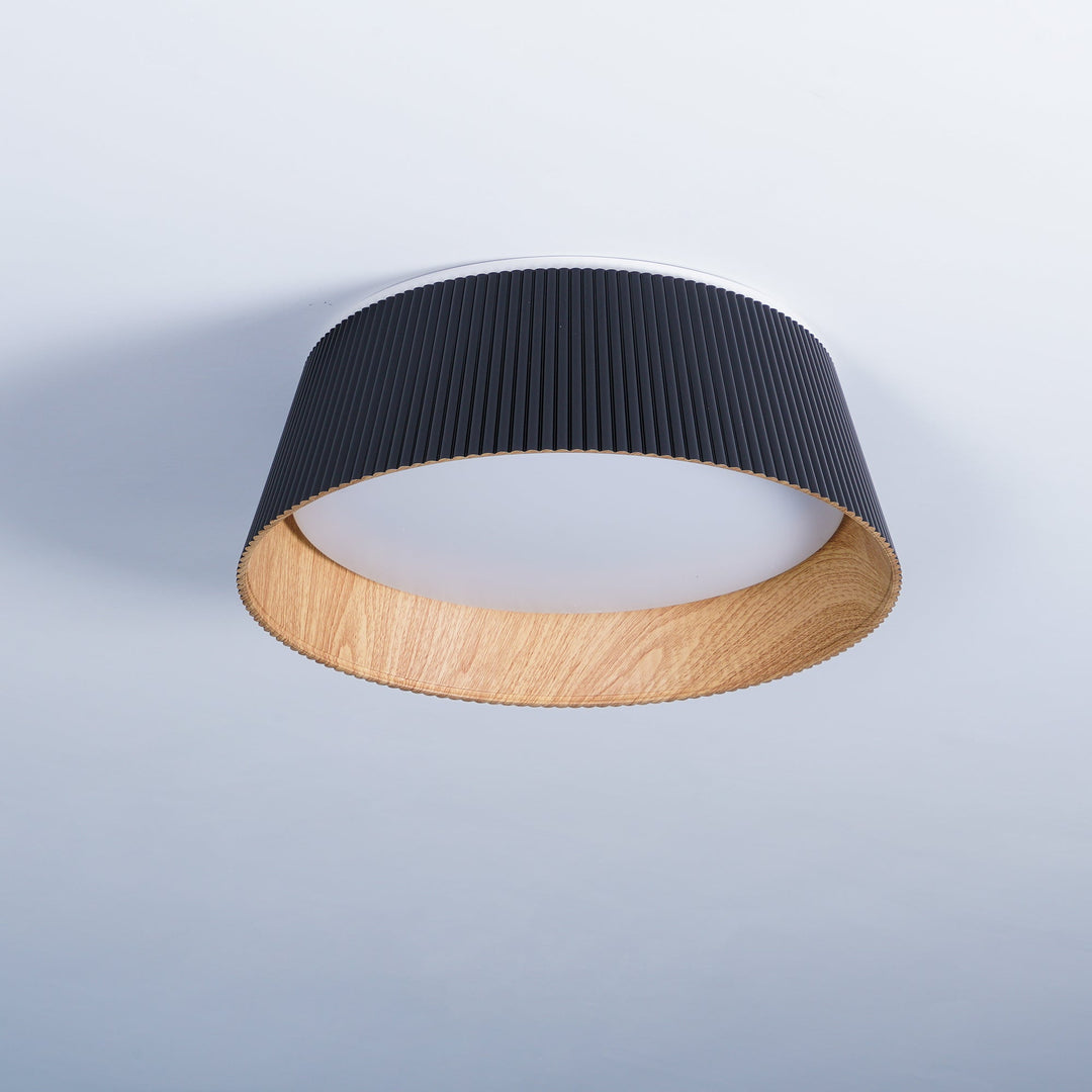 Modern Ribbed Ceiling Light - Vakkerlight