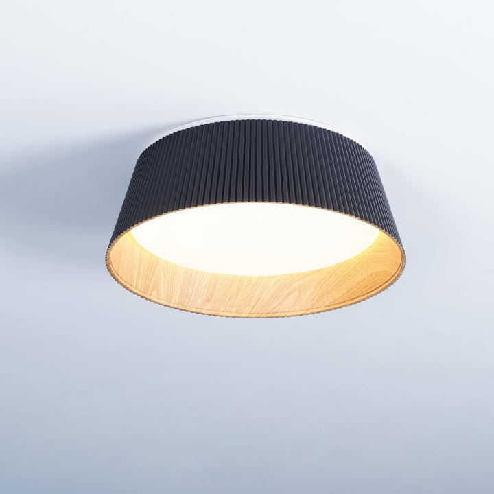 Modern Ribbed Ceiling Light - Vakkerlight