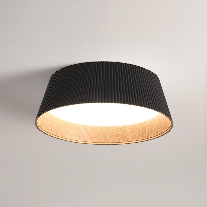 Modern Ribbed Ceiling Light - Vakkerlight