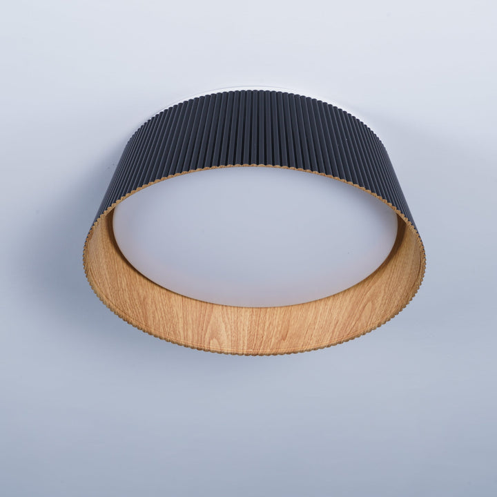 Modern Ribbed Ceiling Light - Vakkerlight
