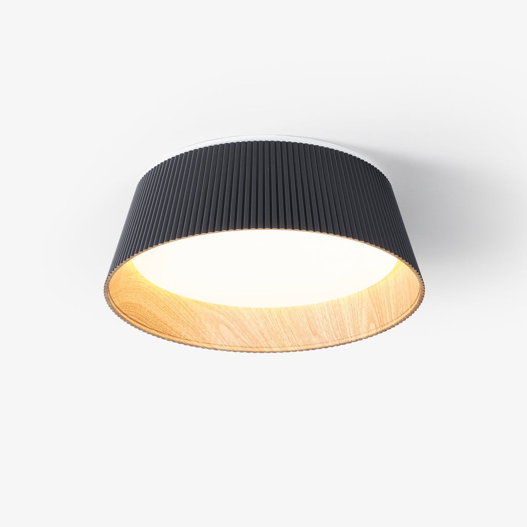 Modern Ribbed Ceiling Light - Vakkerlight