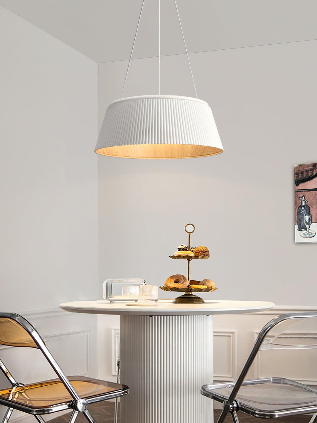 Modern Ribbed Pendant Light - Vakkerlight