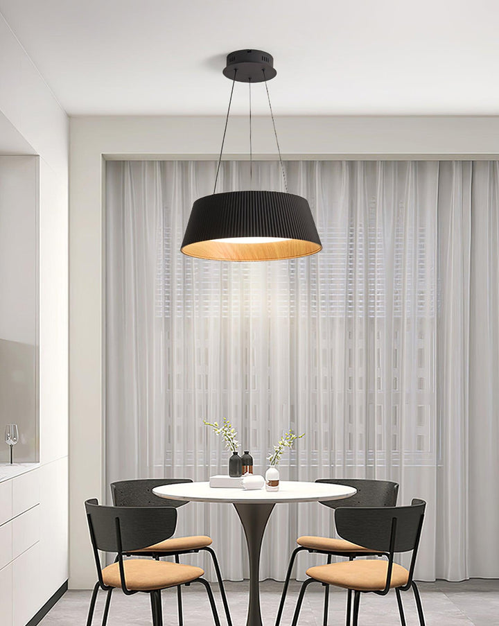 Modern Ribbed Pendant Light - Vakkerlight