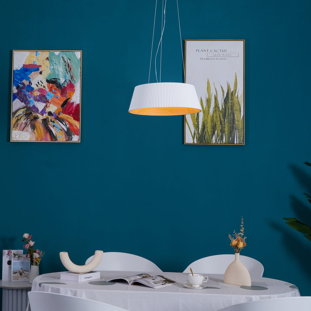 Modern Ribbed Pendant Light - Vakkerlight
