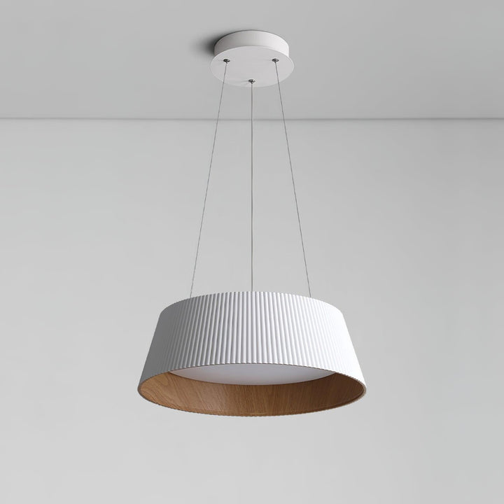 Modern Ribbed Pendant Light - Vakkerlight