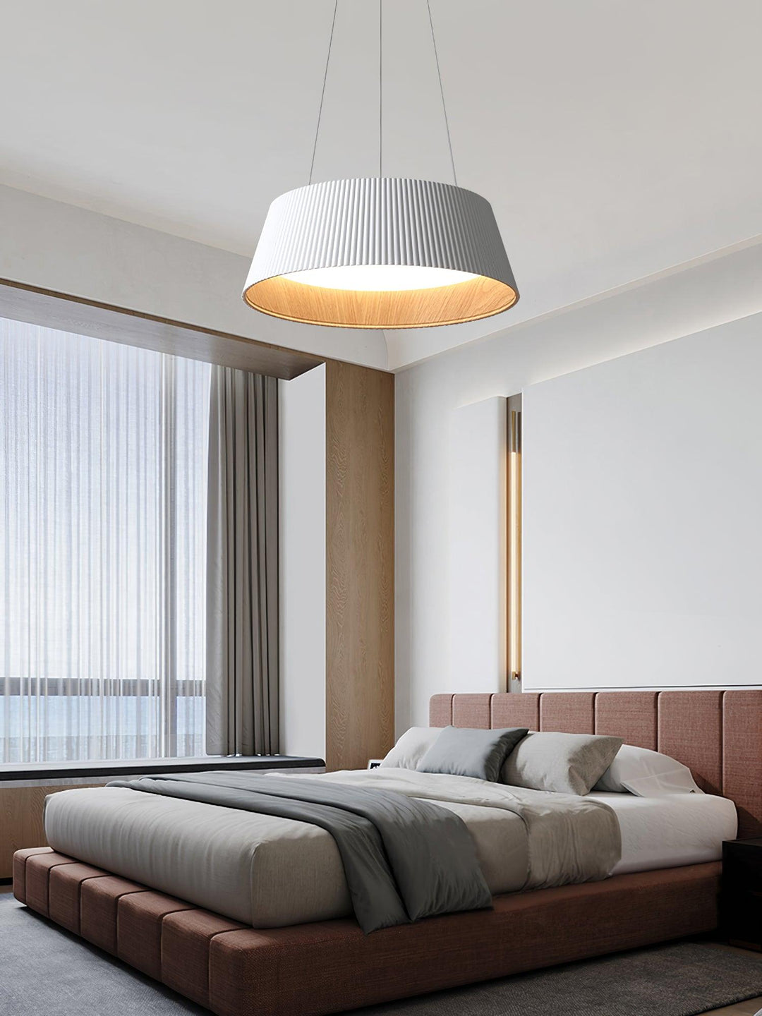 Modern Ribbed Pendant Light - Vakkerlight