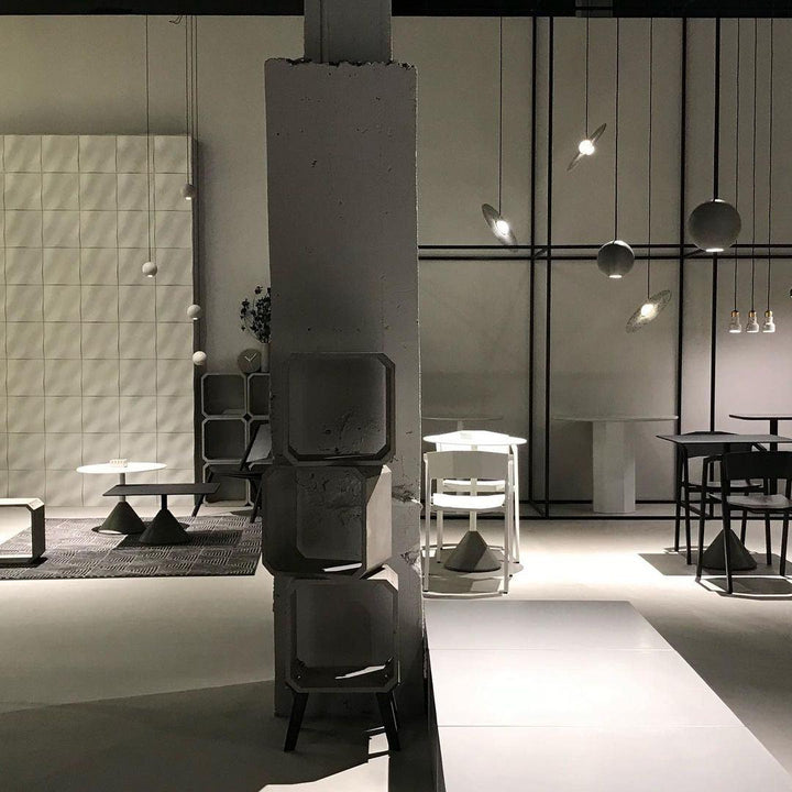 Moon Concrete Pendant Lamp - Vakkerlight