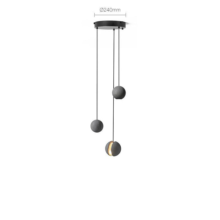 Moon Concrete Pendant Lamp - Vakkerlight