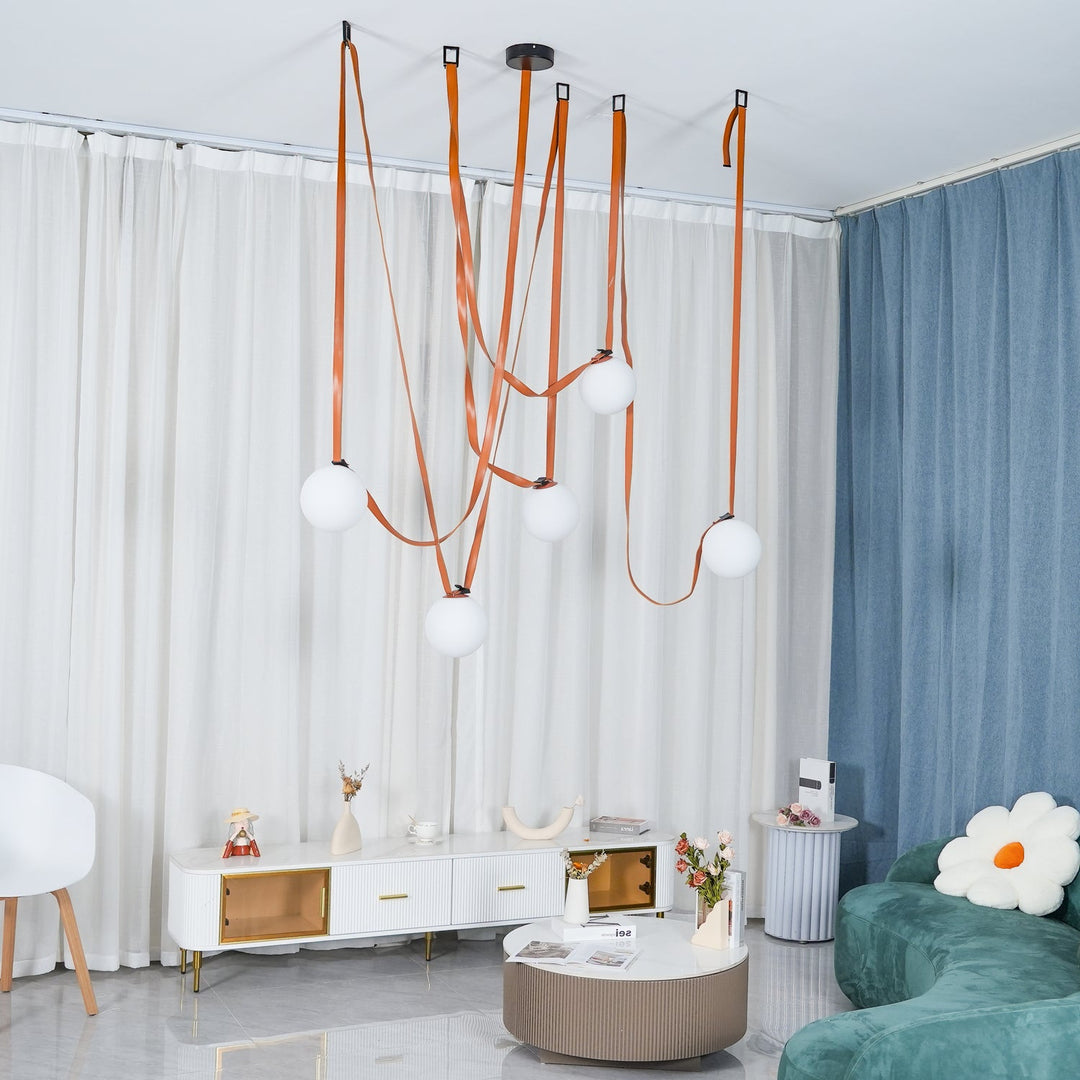 Multiple Belt Art Pendant Light - Vakkerlight