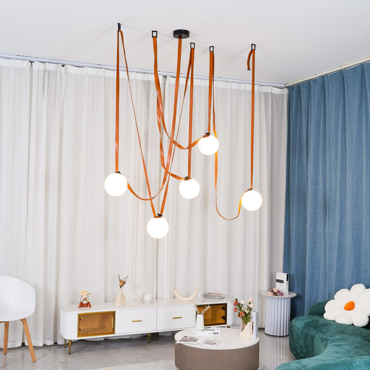 Multiple Belt Art Pendant Light - Vakkerlight