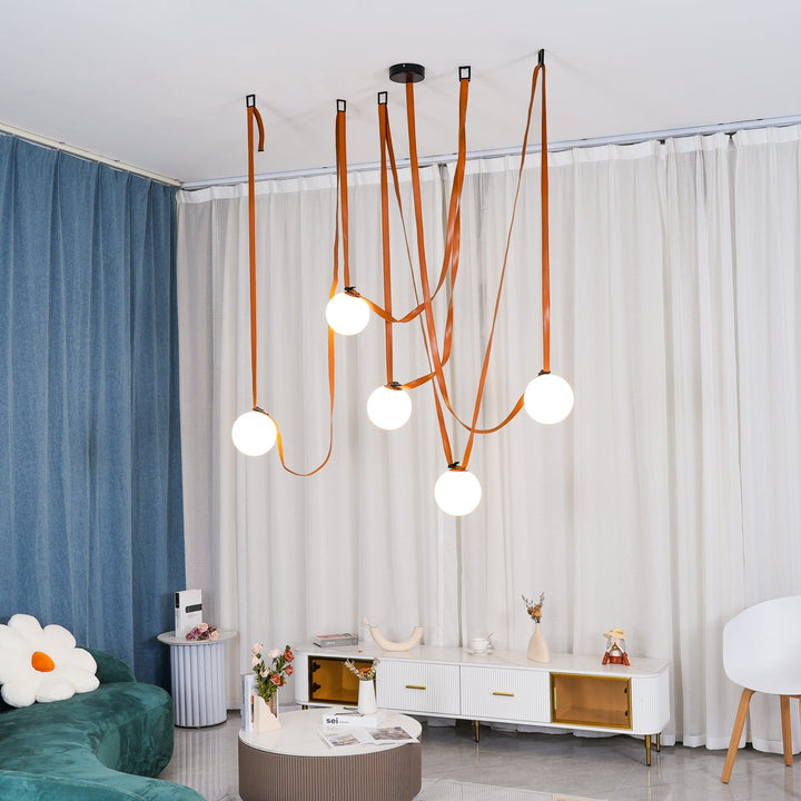 Multiple Belt Art Pendant Light - Vakkerlight