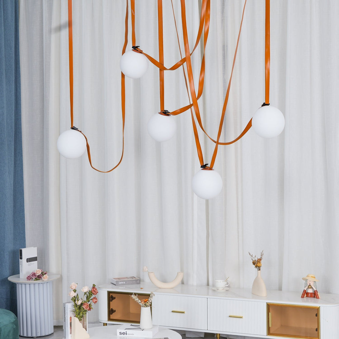 Multiple Belt Art Pendant Light - Vakkerlight