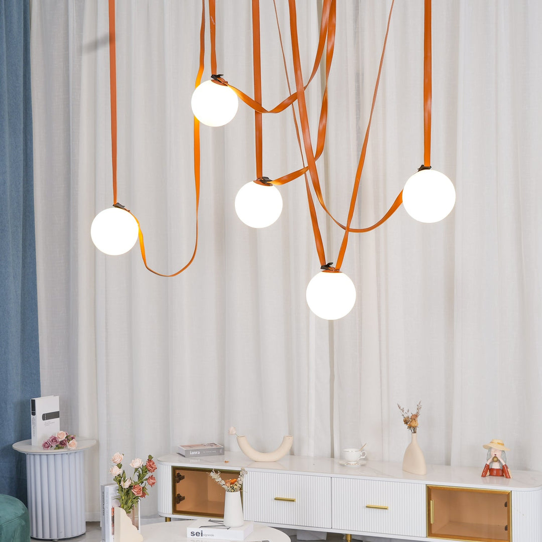 Multiple Belt Art Pendant Light - Vakkerlight