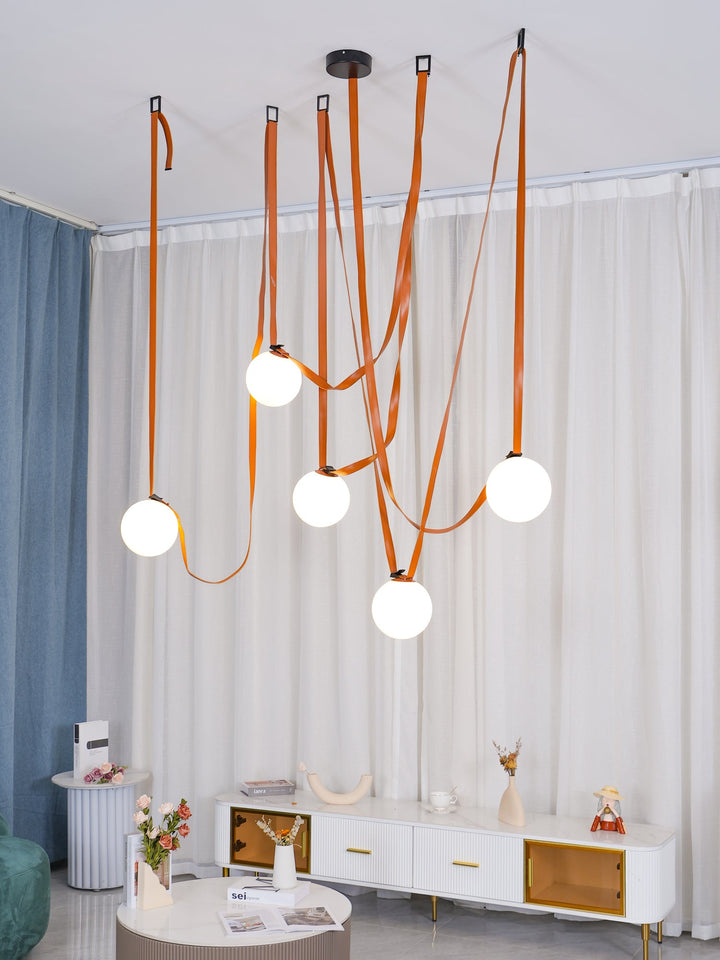 Multiple Belt Art Pendant Light - Vakkerlight