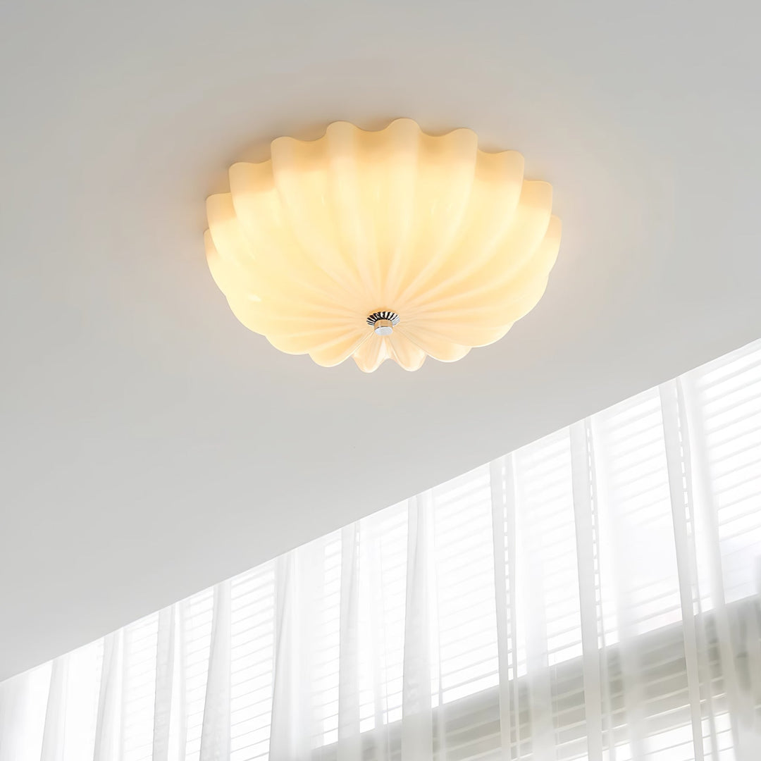 Murano Glass Flush Ceiling Light - Vakkerlight