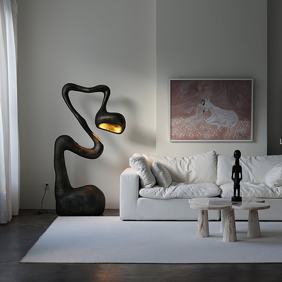 Myrrh Sculpture Floor Lamp