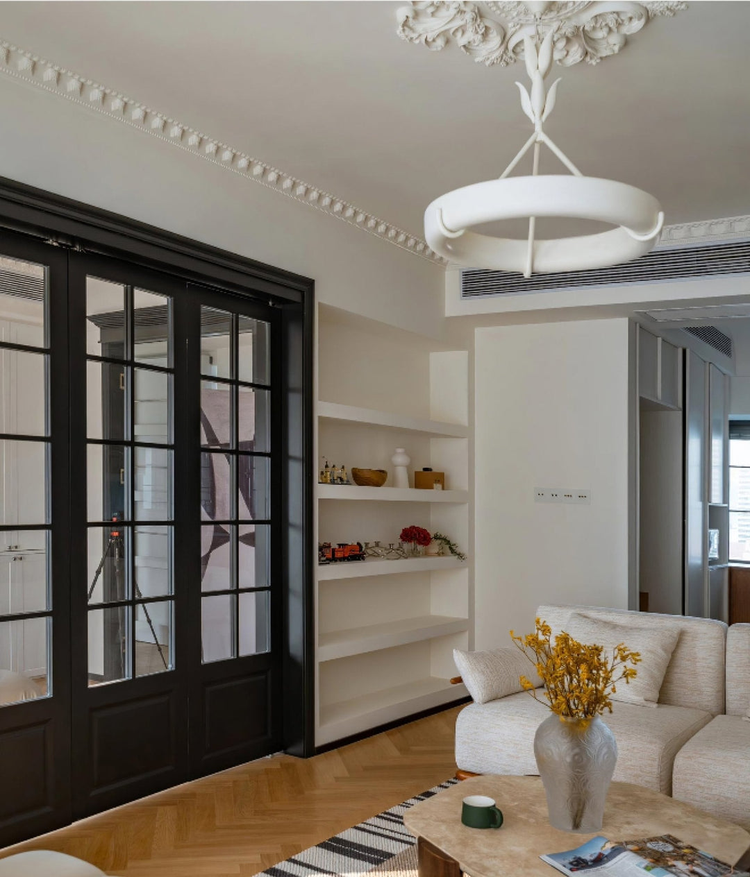 Tinsley Plaster Chandelier - Vakkerlight