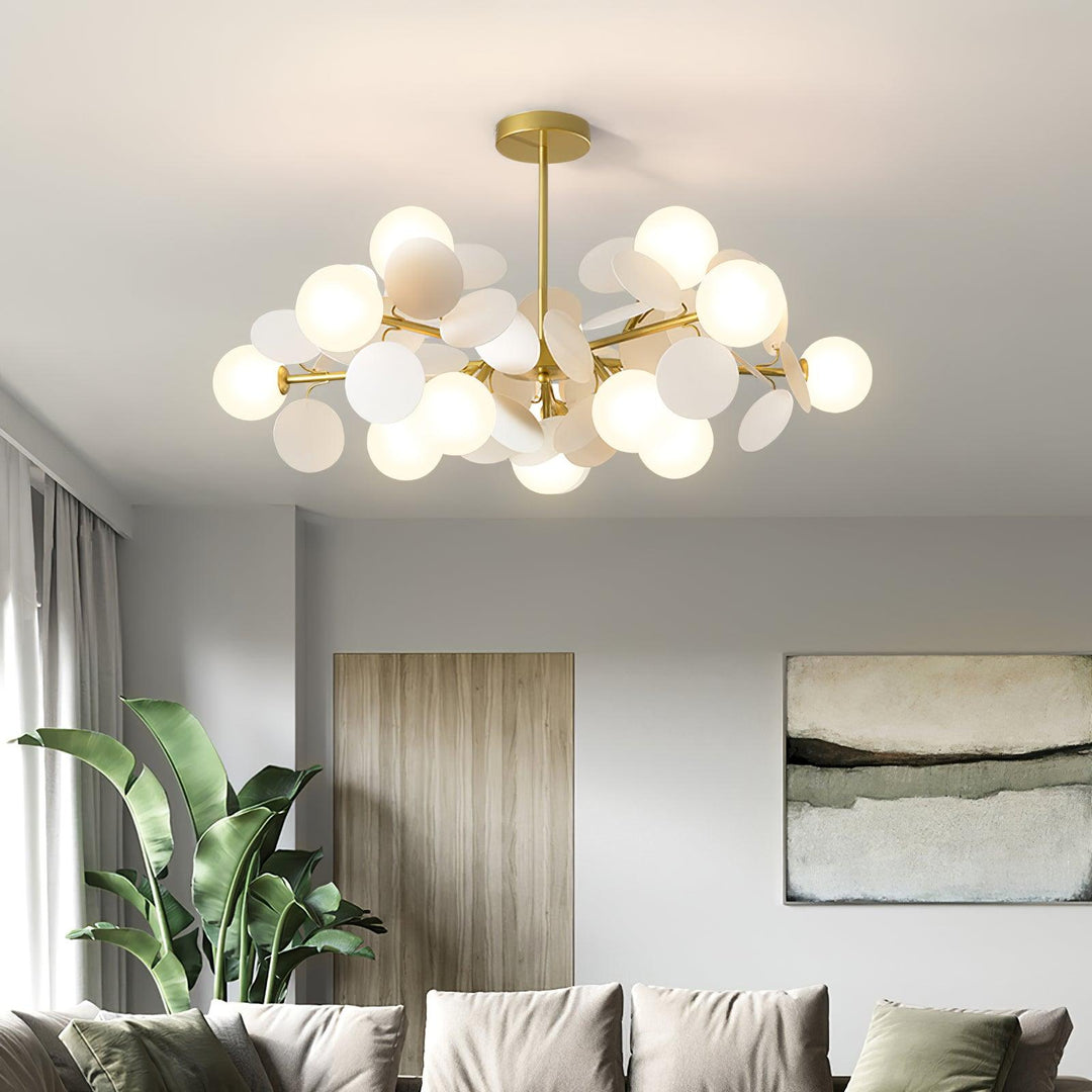 Off White Tree Chandelier - Vakkerlight