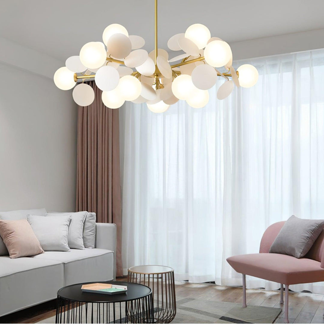 Off White Tree Chandelier - Vakkerlight