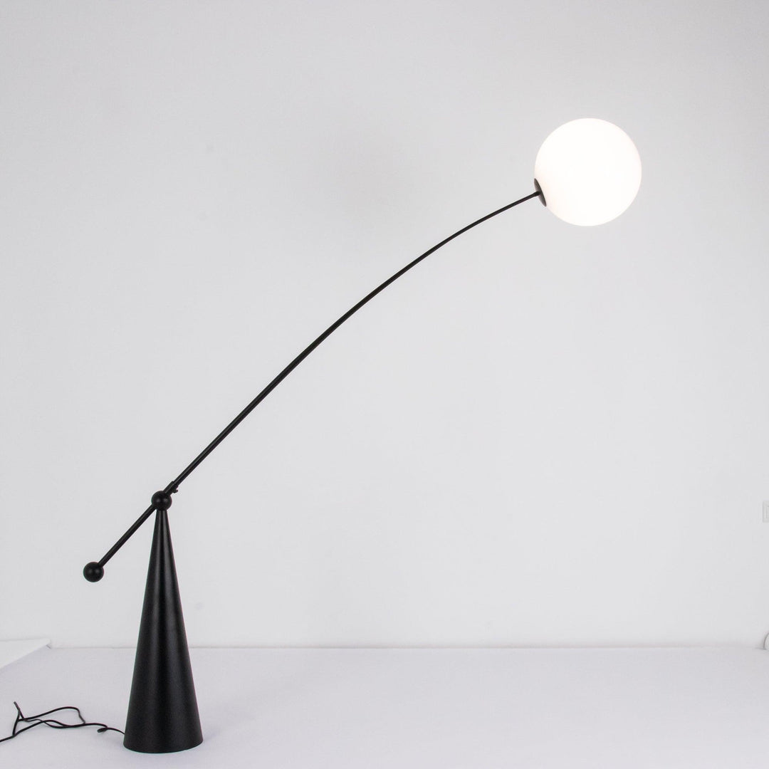Opal Arc Floor Lamp - Vakkerlight