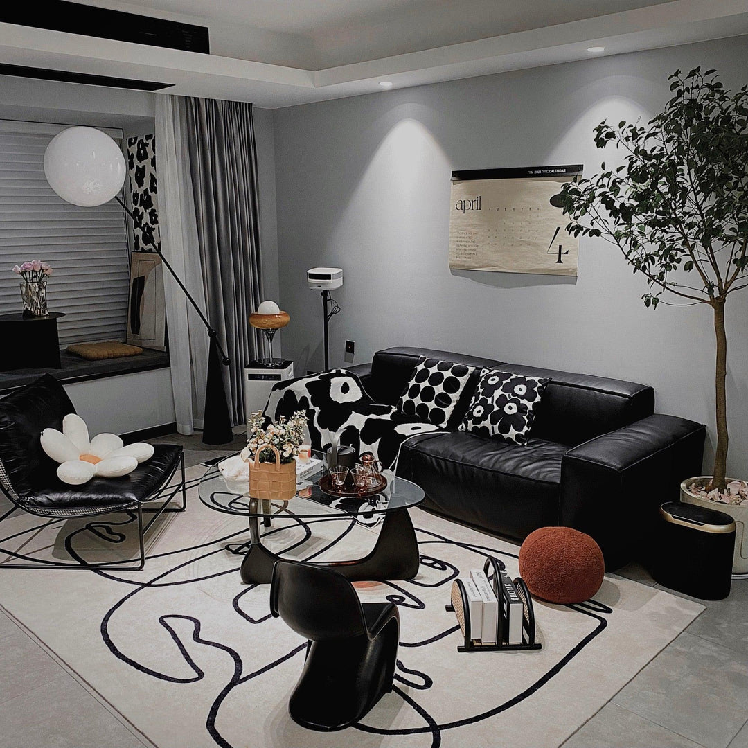 Opal Arc Floor Lamp - Vakkerlight