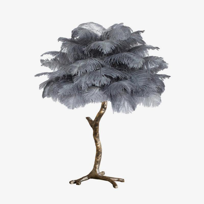 Ostrich Feather Table Lamp - Vakkerlight