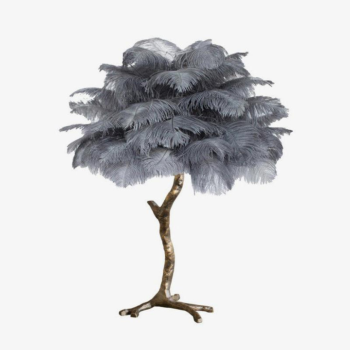 Ostrich Feather Table Lamp - Vakkerlight